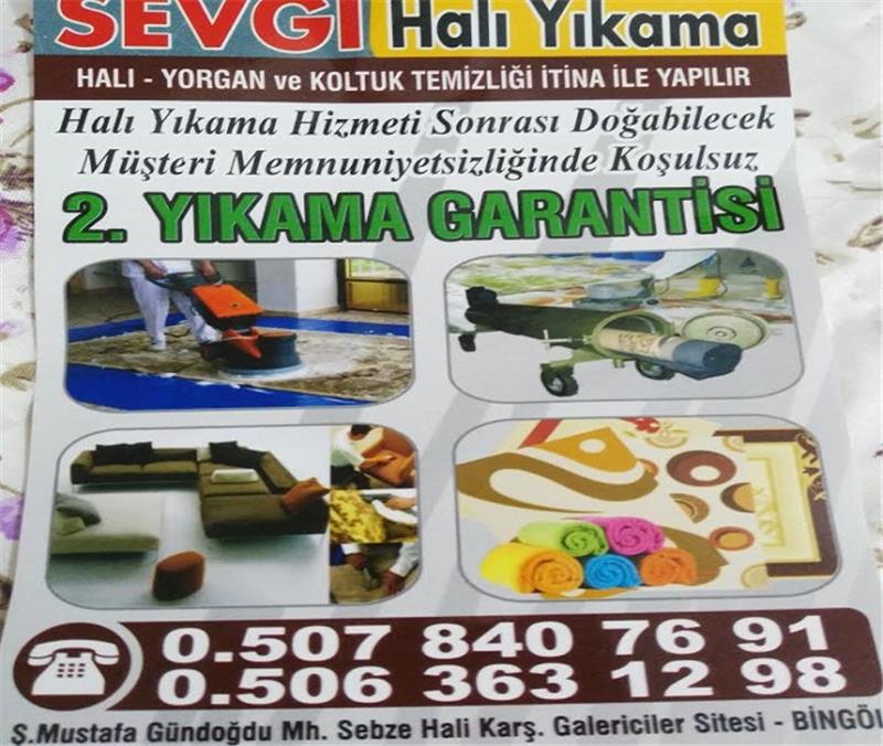 sevgi hali yikama vip sektor